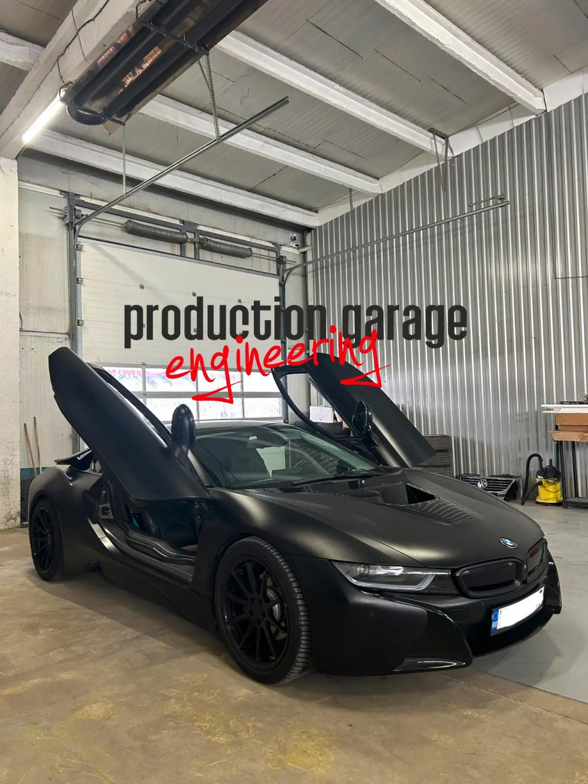 BMW I8 pentru tuning la PGE Brasov