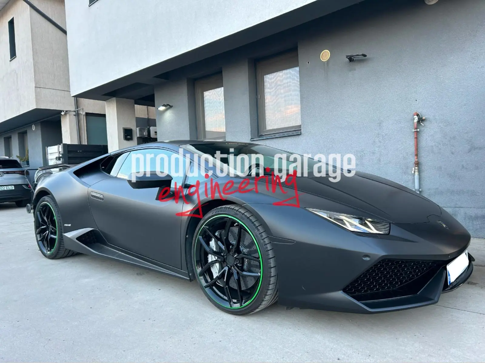 Lamborghini Huracán în service pentru upgrade ECU la PGE Brașov